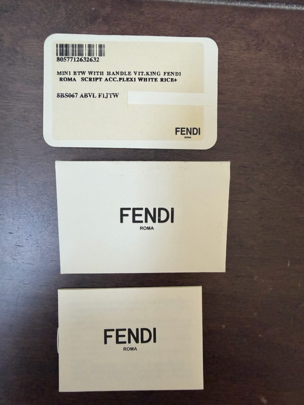 Fendi mini by the way with Tortoiseshell Handles - 100% authentic! - Picture 14 of 15